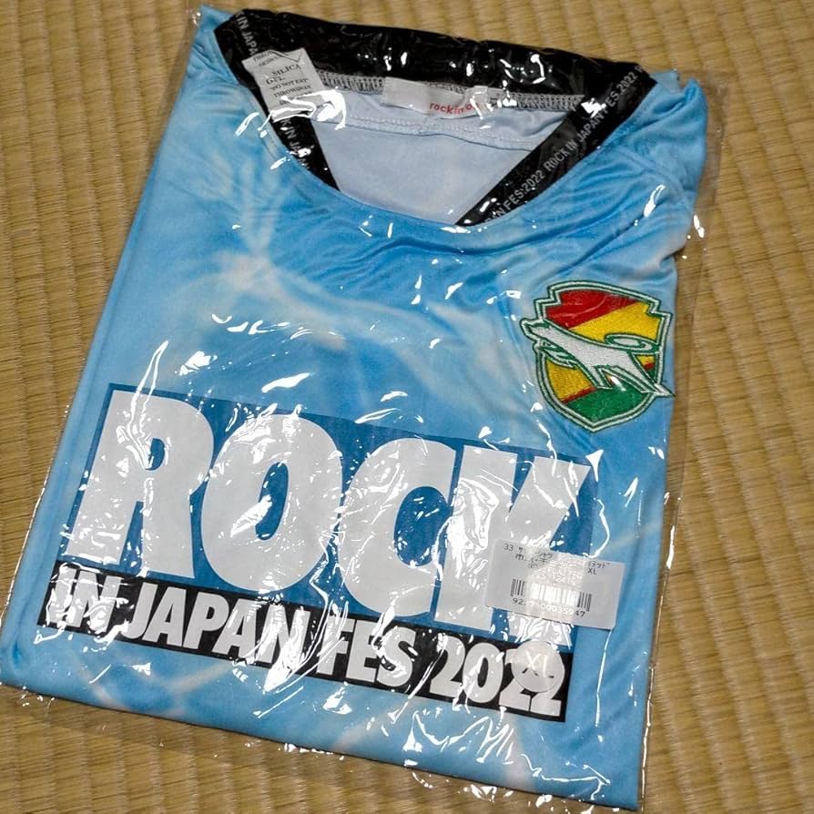 Amazon.co.jp: ROCK IN JAPAN FES 2022 サッカーTシャツ ジェフ千葉